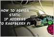 Setting up multiple static IP addresses on a Raspberry P